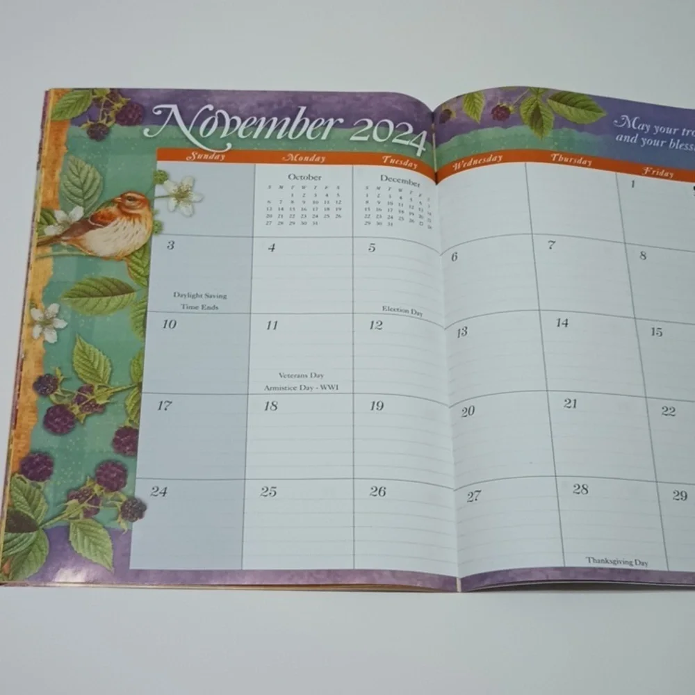 2/$20 2024 Monthly Planner Thoughts & Inspirations Boys Town